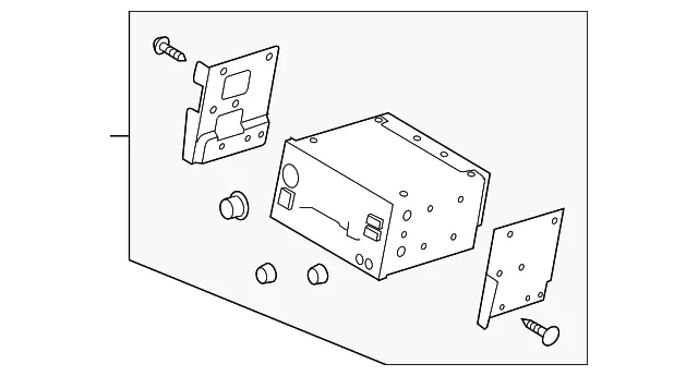 Radio - Kia (R6175-3F10095)