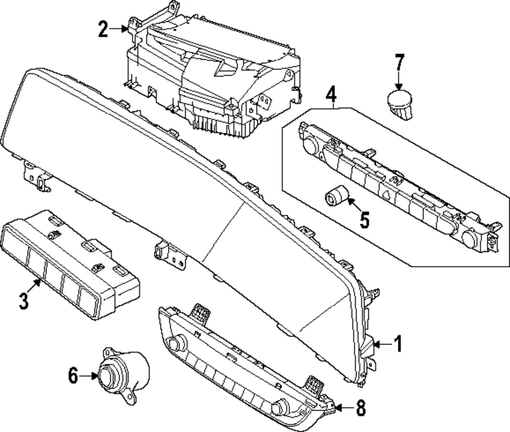 Control Panel Knob - Kia (96173-S9200)