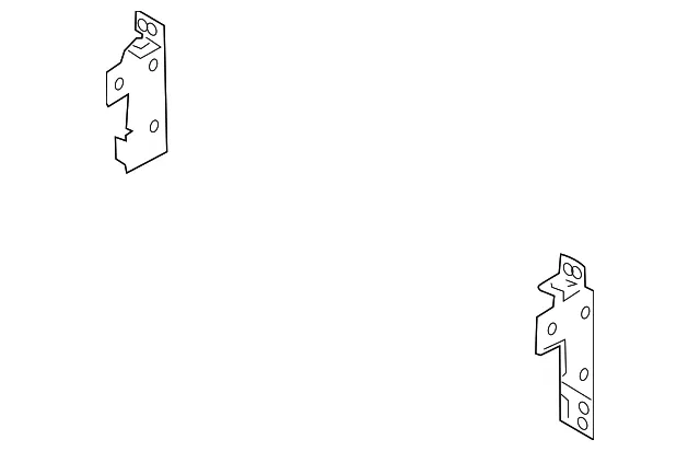 Radio Bracket - Passenger Side (RH) - Kia (96176-D9300)