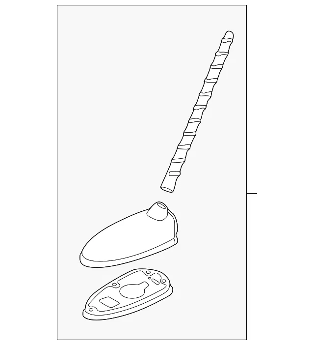 Antenna Assembly - Kia (96210-3W800BAH)