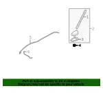 Radio Antenna Mast Nut - Kia (96217-2J000) - view 4