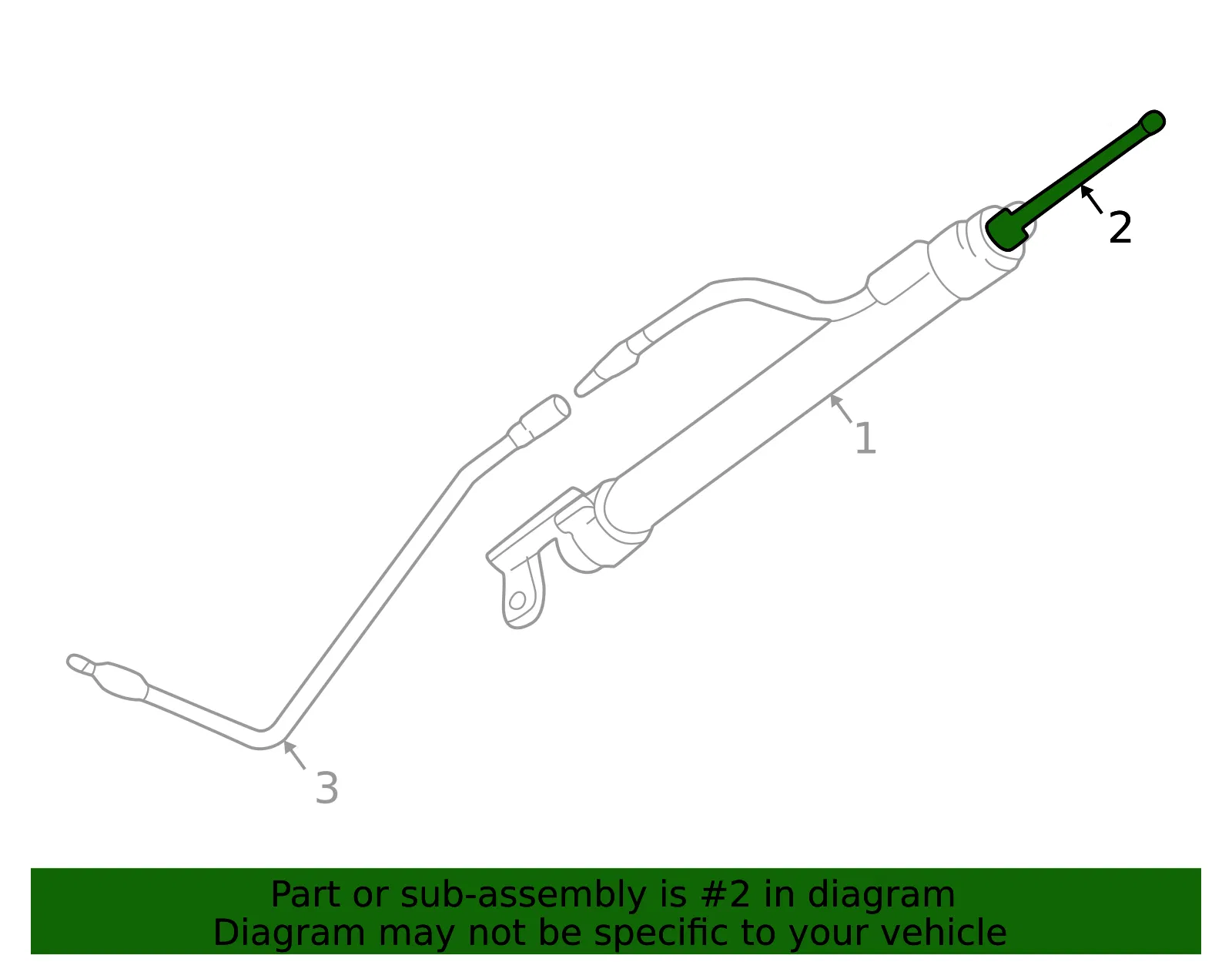 Antenna Mast - Kia (96233-22500U) - view 2