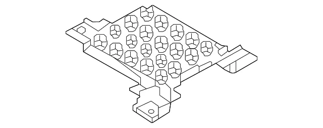 Amplifier Mount Bracket - Kia (96375-CV000)