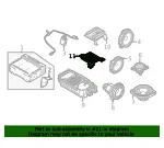 Amplifier Mount Bracket - Kia (96375-CV100) - view 4