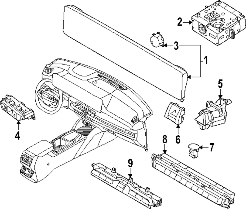 Temp Control - Kia (97250-GG300RBQ)