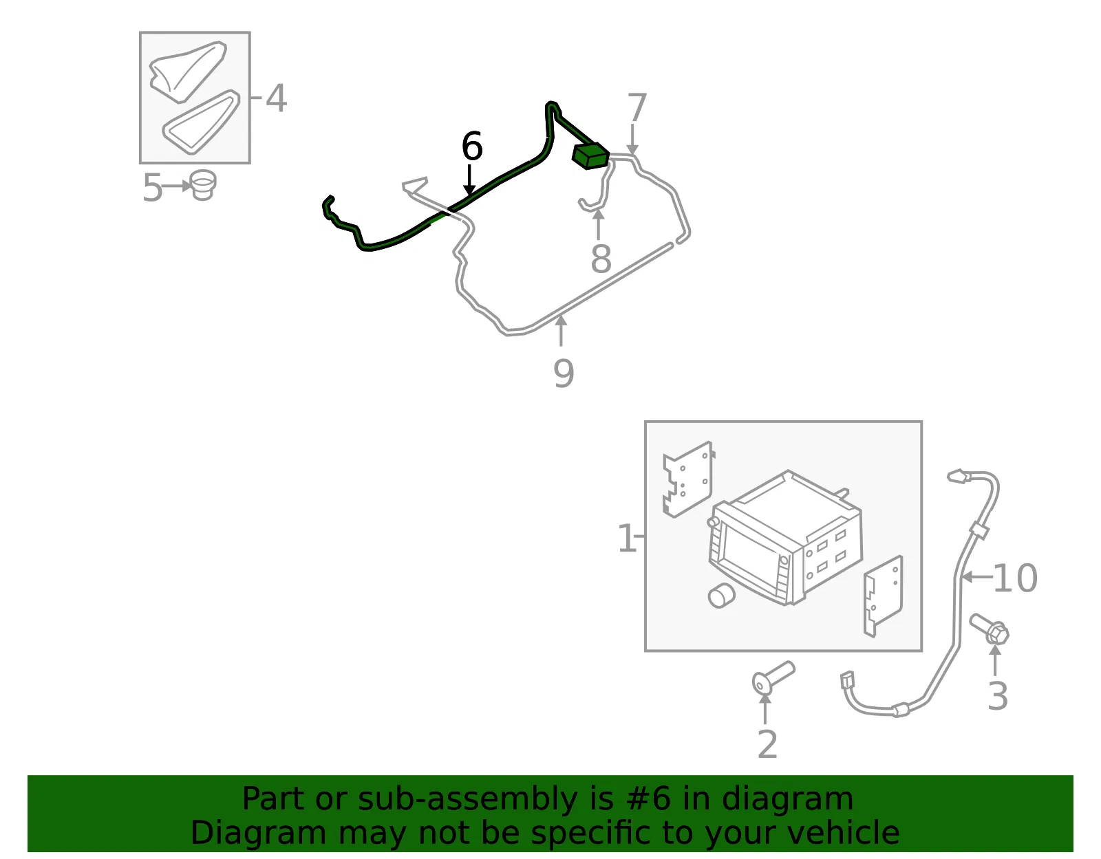 Cable Assembly - Kia (96550-2G200) - view 2
