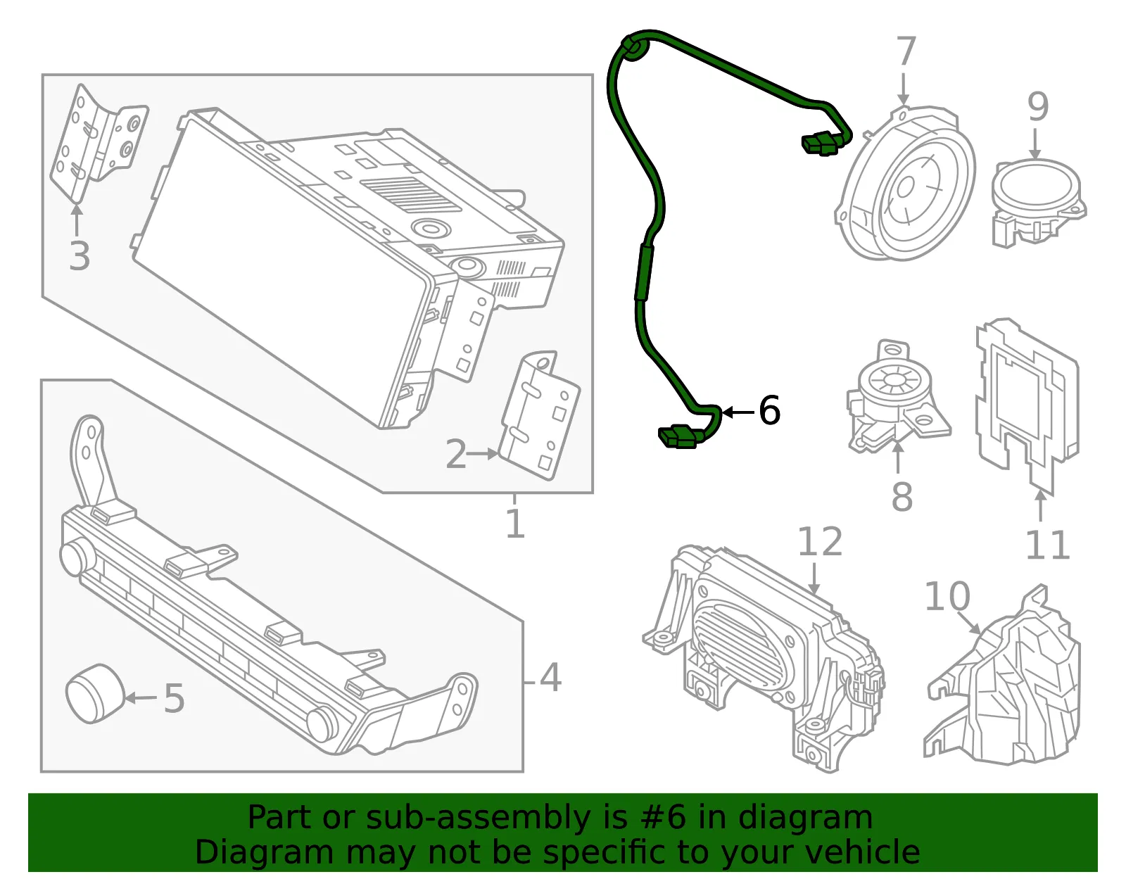 Cable - Kia (96595-G5000) - view 2