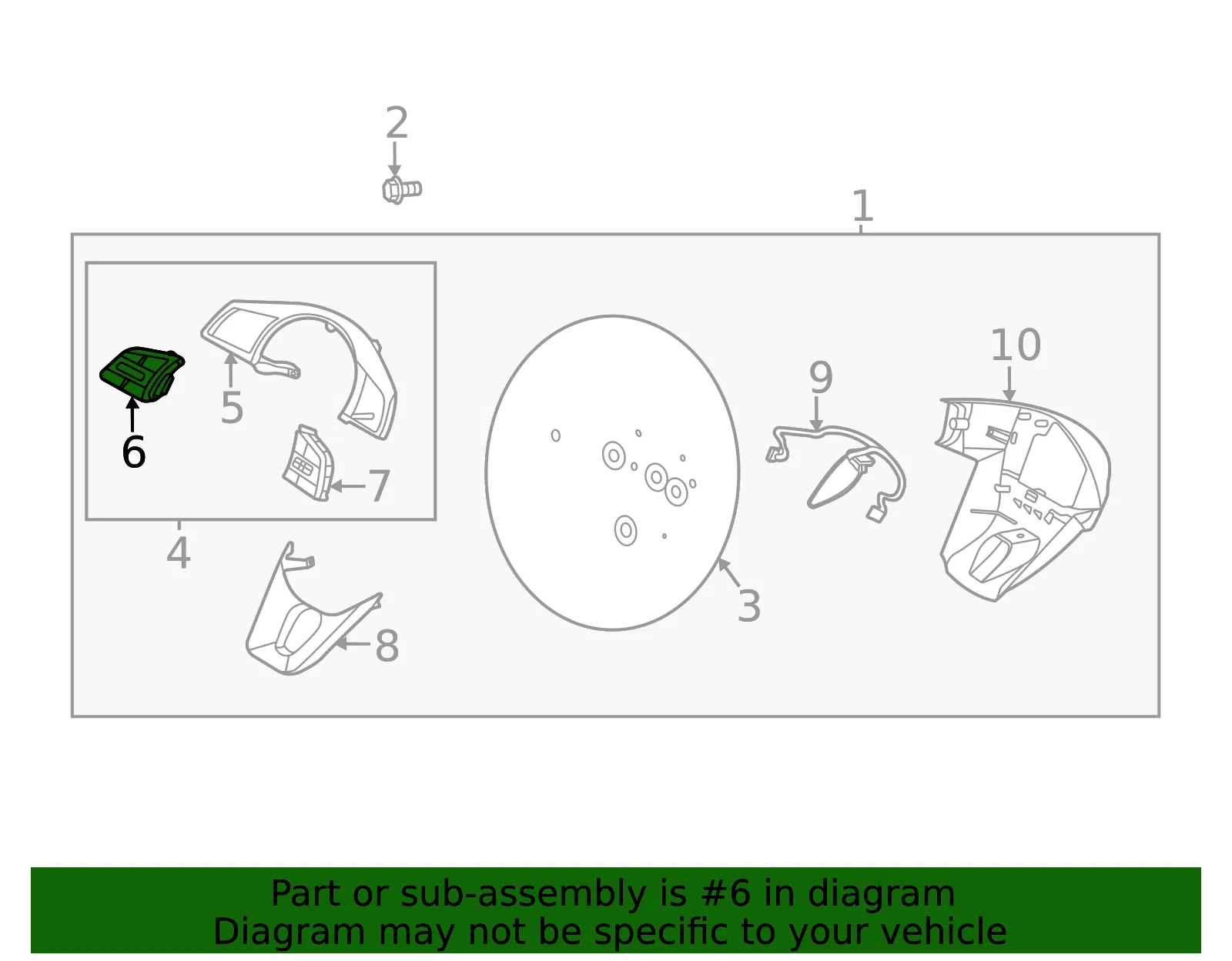 Remote Control - Kia (96720-Q5160) - view 2