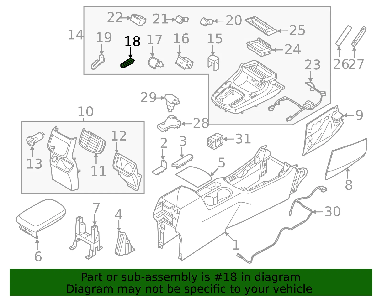 Remote Control - Kia (96720-Q5175) - view 2