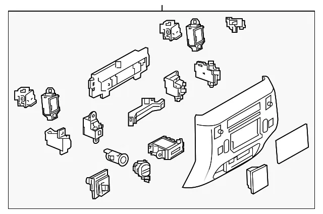 Rear Panel Assembly - Nissan (96930-6JL2A)