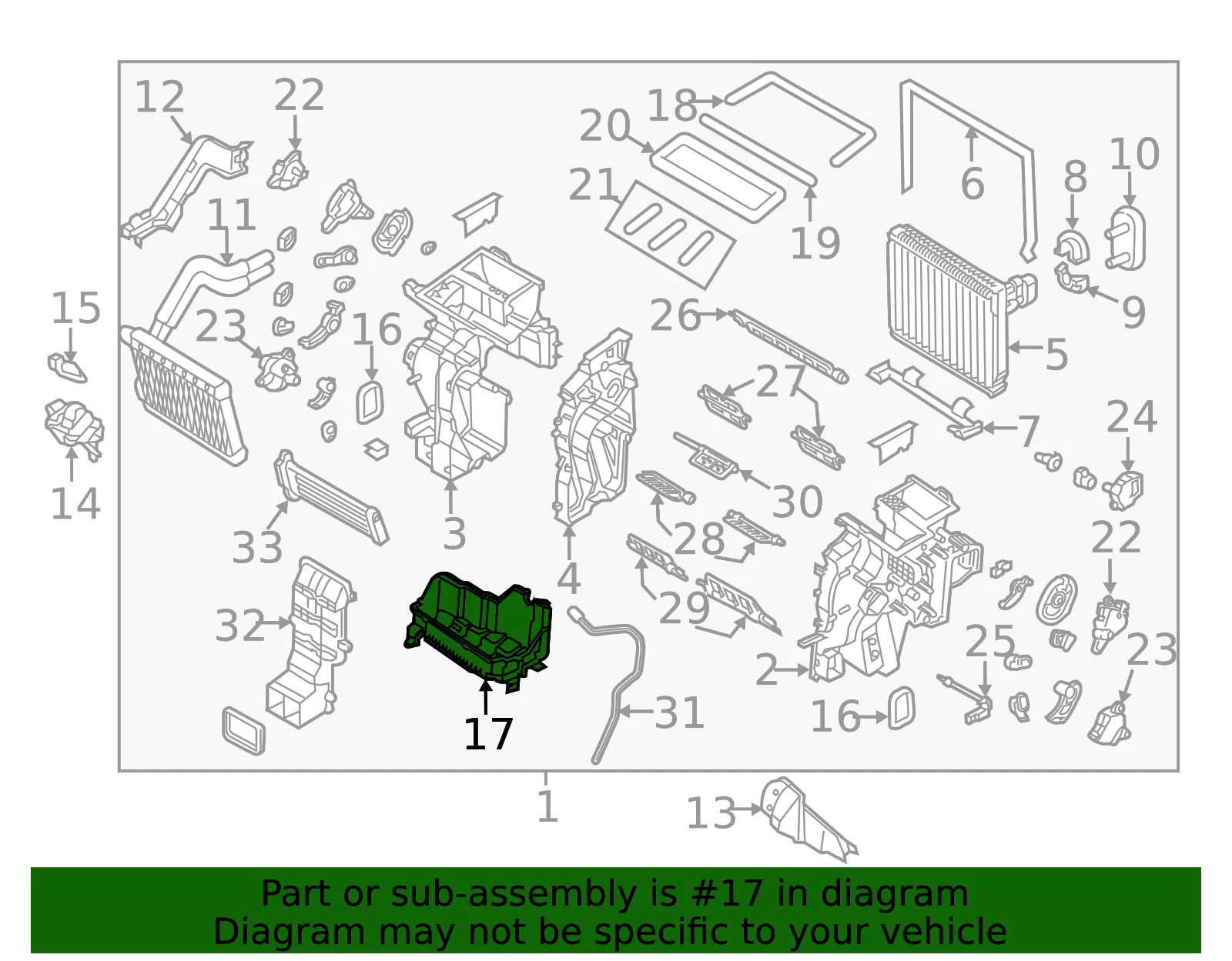 Case Assembly - Kia (97136-A8000) - view 2