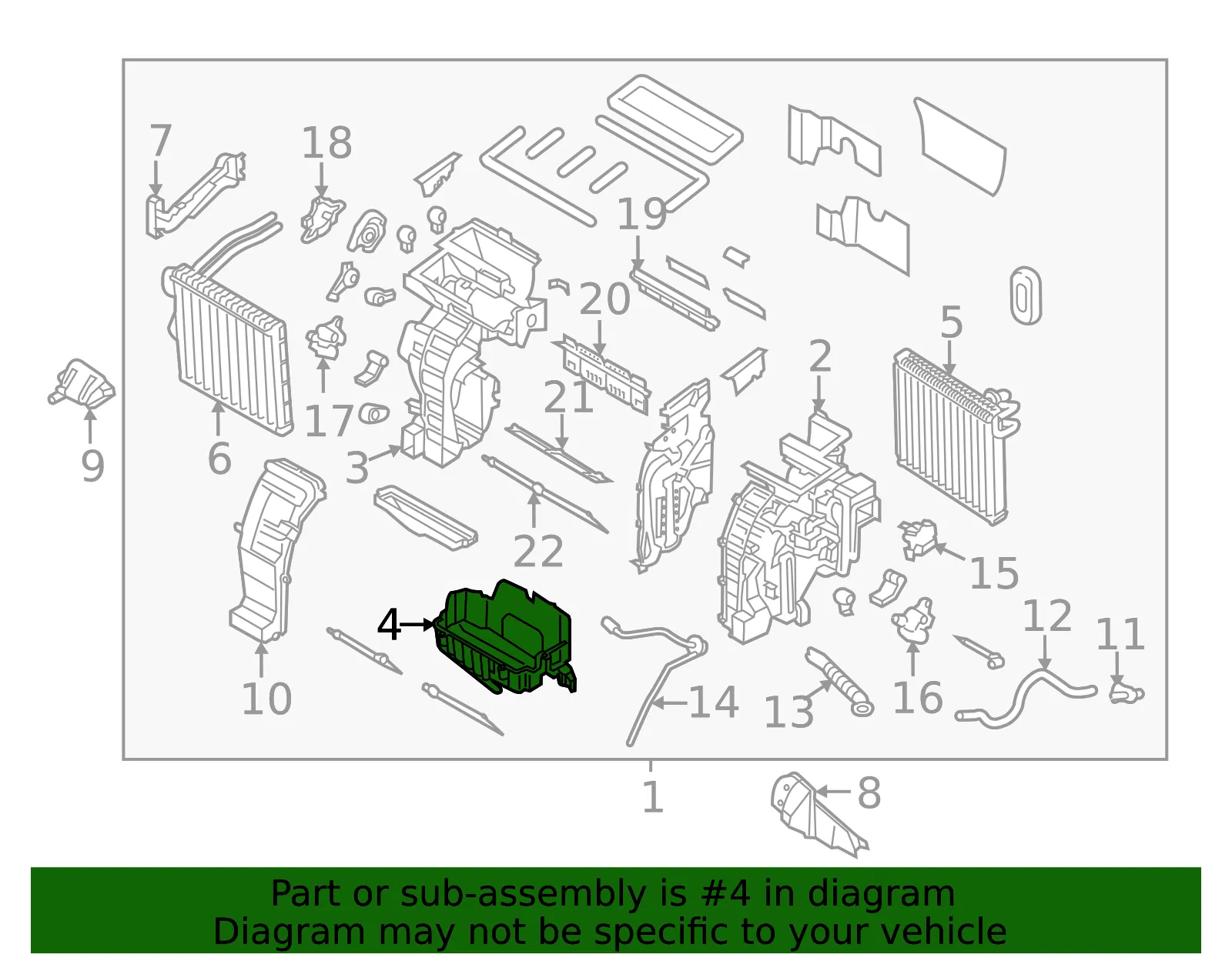 Case Assembly - Kia (97137-A5000) - view 2