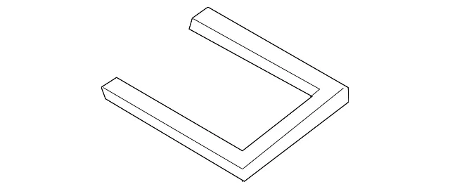 Upper Seal - Passenger Side (RH) - Kia (97165-B2010)