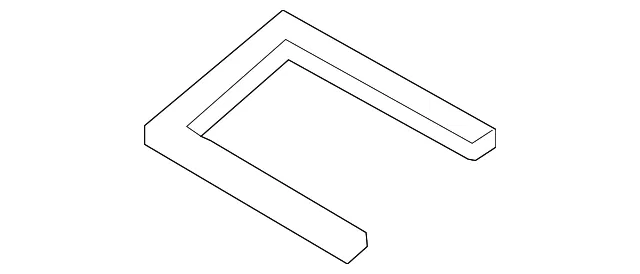 Upper Seal - Driver's Side (LH) - Kia (97165-B2050)