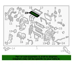 Upper Seal - Kia (97245-D5000) - view 4