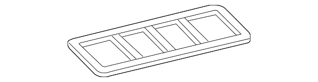 Under Cover Upper Seal - Kia (97245-S9000)