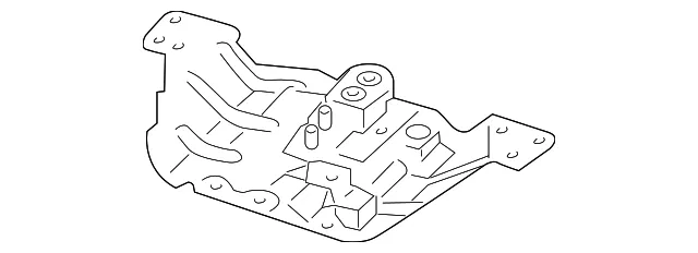 Fifth Bow Holder Kit - Nissan (972E2-1ET0A)