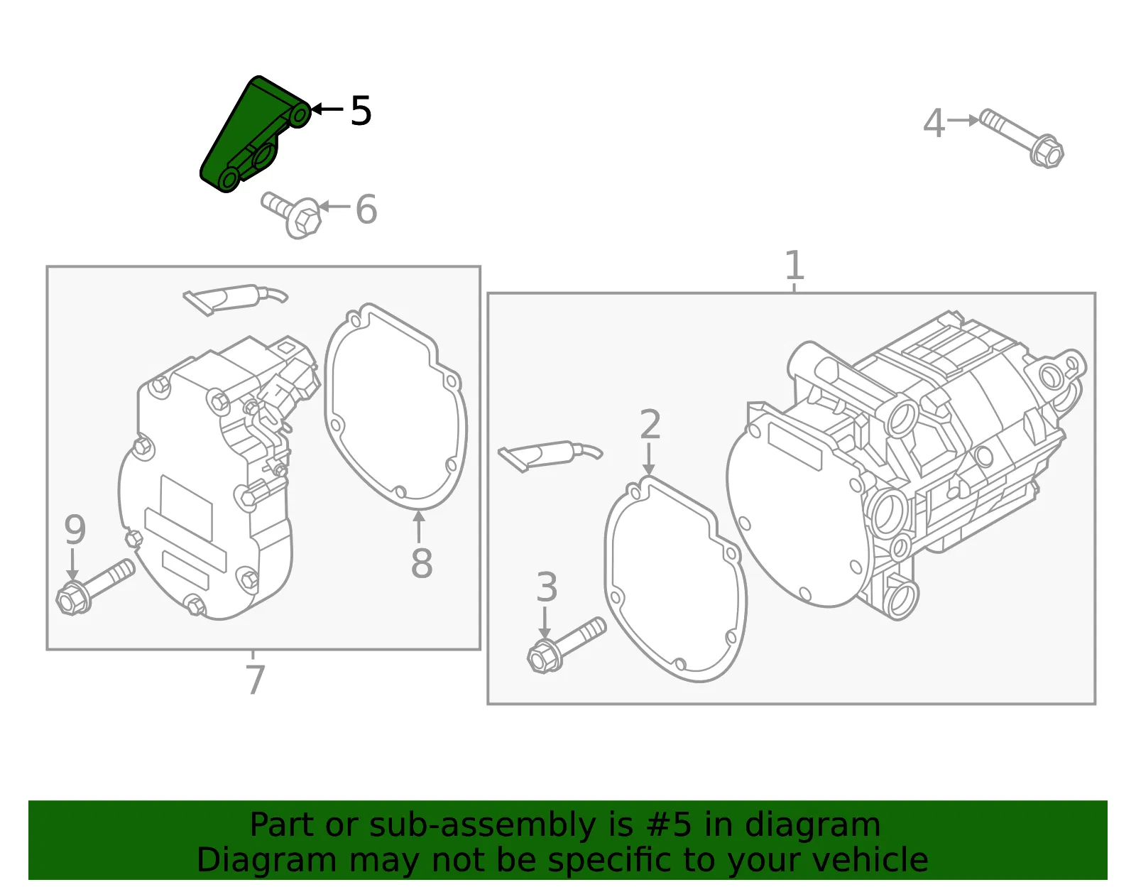 Mount - Kia (97703-AO200) - view 2