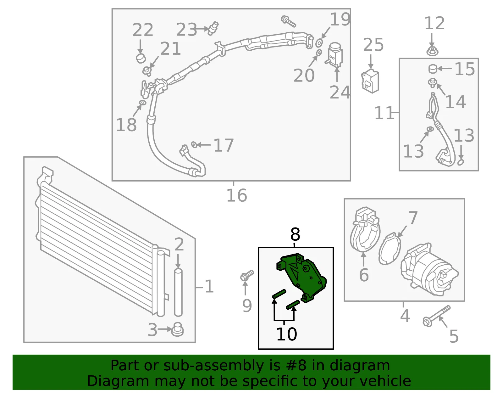 Bracket - Kia (97703-E6000) - view 2