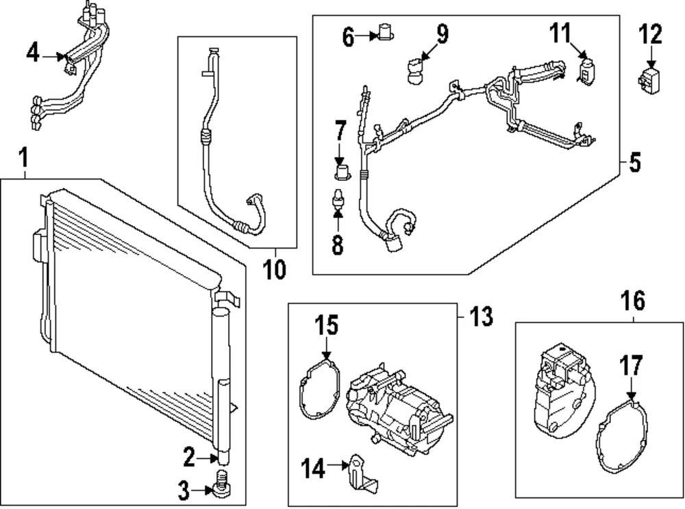 Tube Assembly - Kia (97761-ES100)