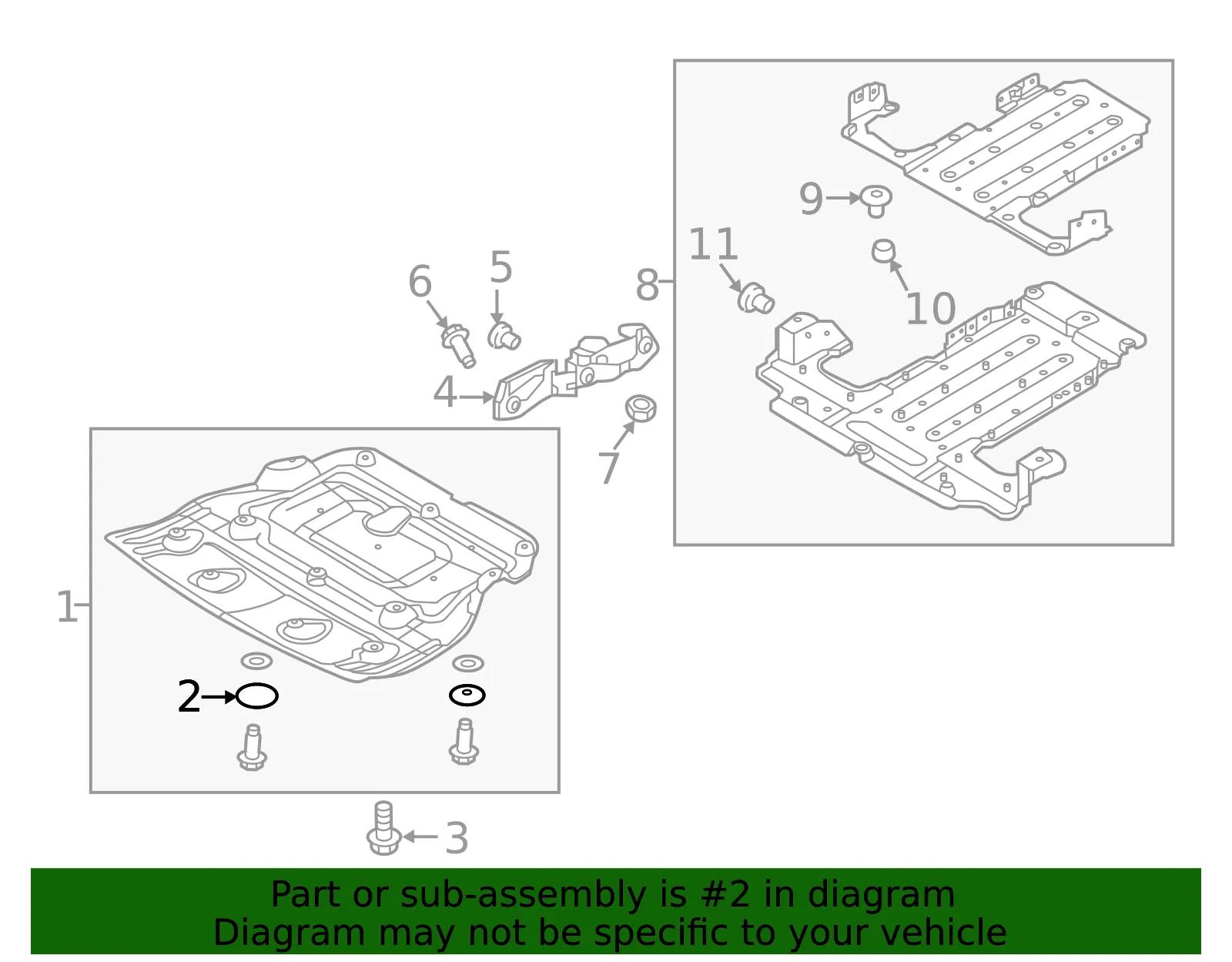 Front Shield Ring - Kia (97749-3N300) - view 2
