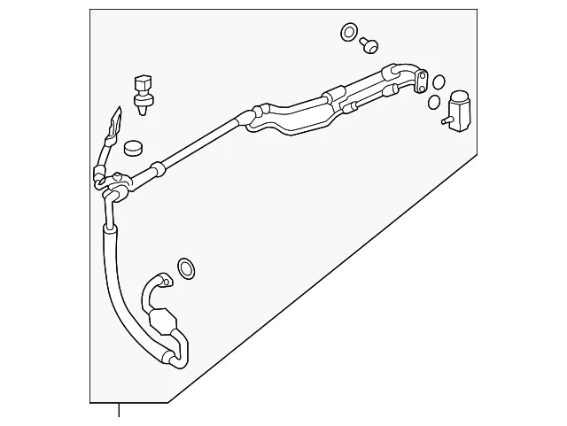 Hose & Tube Assembly - Kia (97759-C6950)