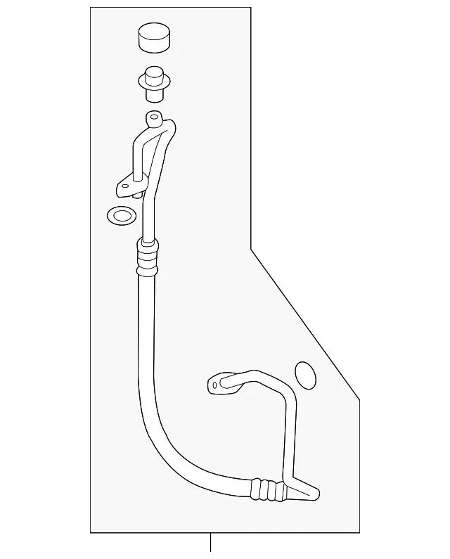 Discharge Hose - Kia (97762-A6700)
