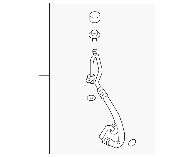 Discharge Hose - Kia (97762-A8101)