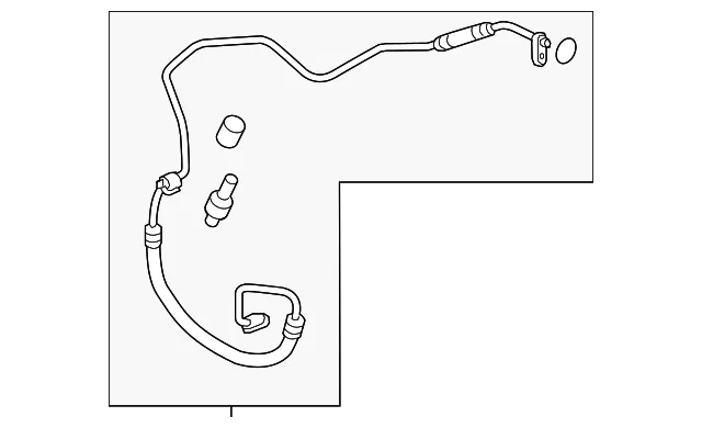 Return Line Assembly - Kia (97763-4R000)