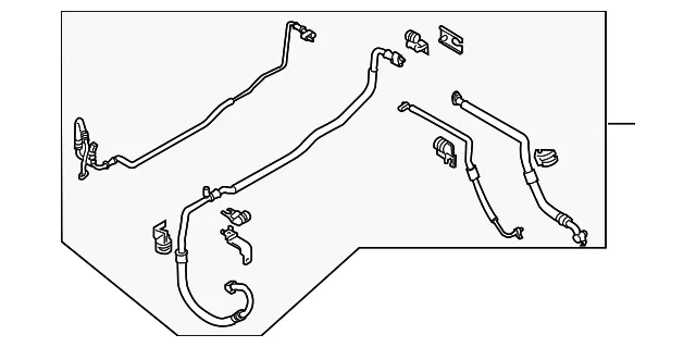 Hose & Tube Assembly - Kia (97773-3F600)