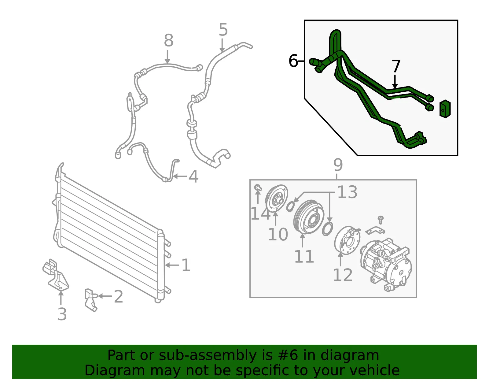 Pipe Assembly - Kia (97775-4D911) - view 2