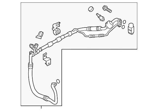 Suction Tube - Kia (97775-B2010)