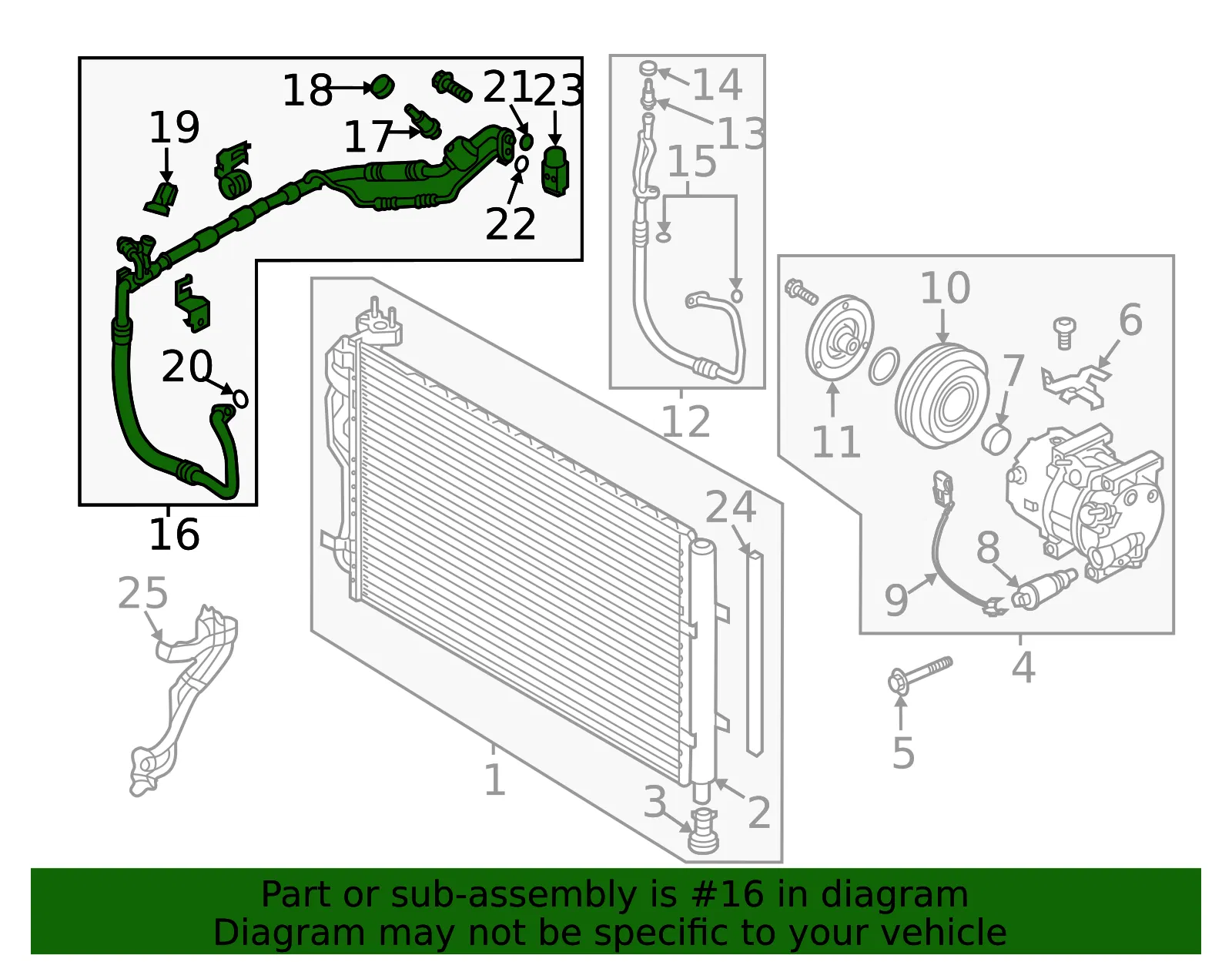 Liquid Line - Kia (97775-B2310) - view 2