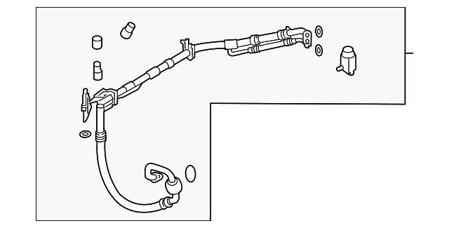 Suction Hose - Kia (97775-D5500)
