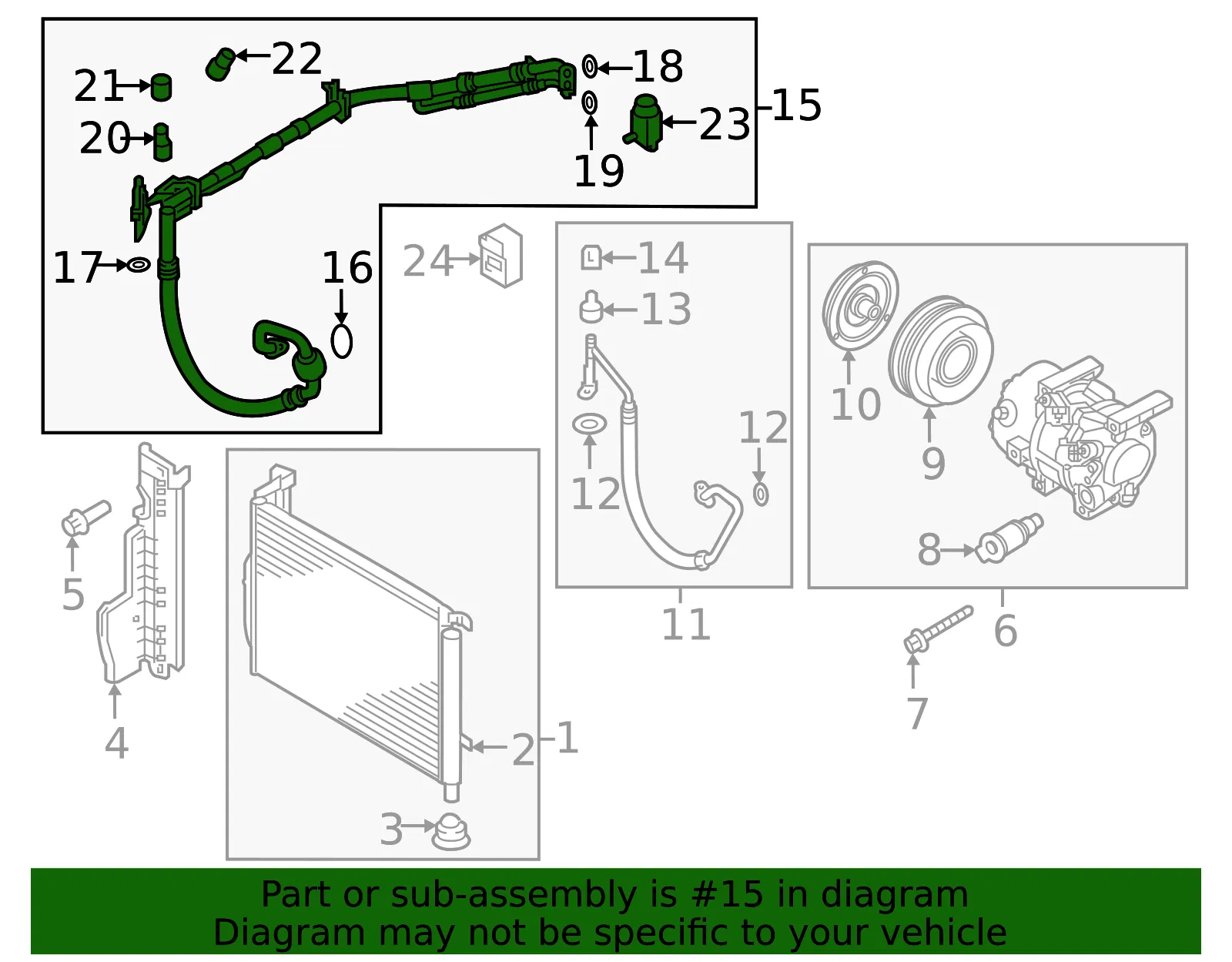 Hose & Tube Assembly - Kia (97775-D5050) - view 2