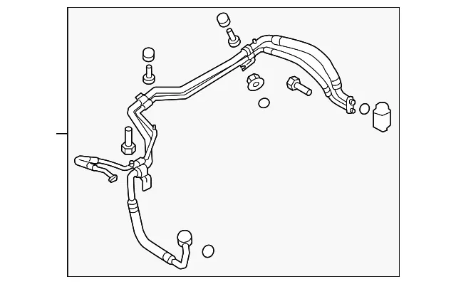 Suction Hose - Kia (97775-D9932)