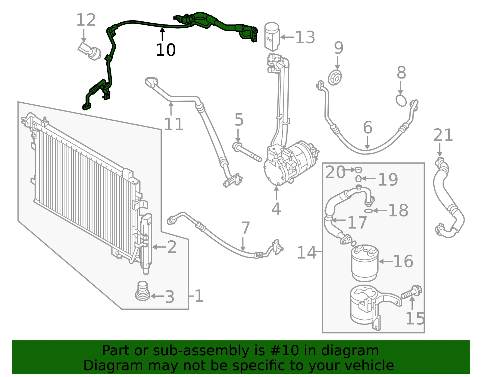 Liquid Line - Kia (97775-E4000) - view 2