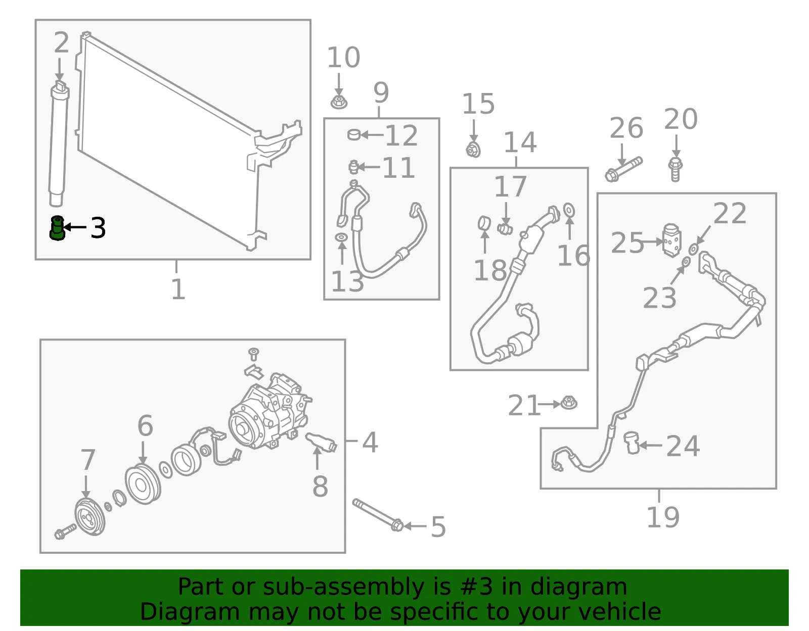 Dehydrator Cap - Kia (97803-D2000) - view 2
