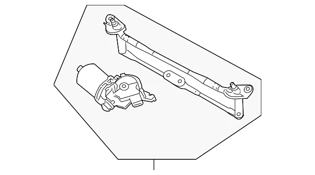 Motor & Linkage - Kia (98100-2F000)