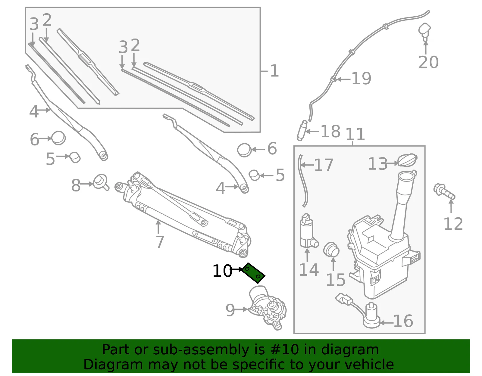 Crank Arm - Kia (98160-3X000) - view 2