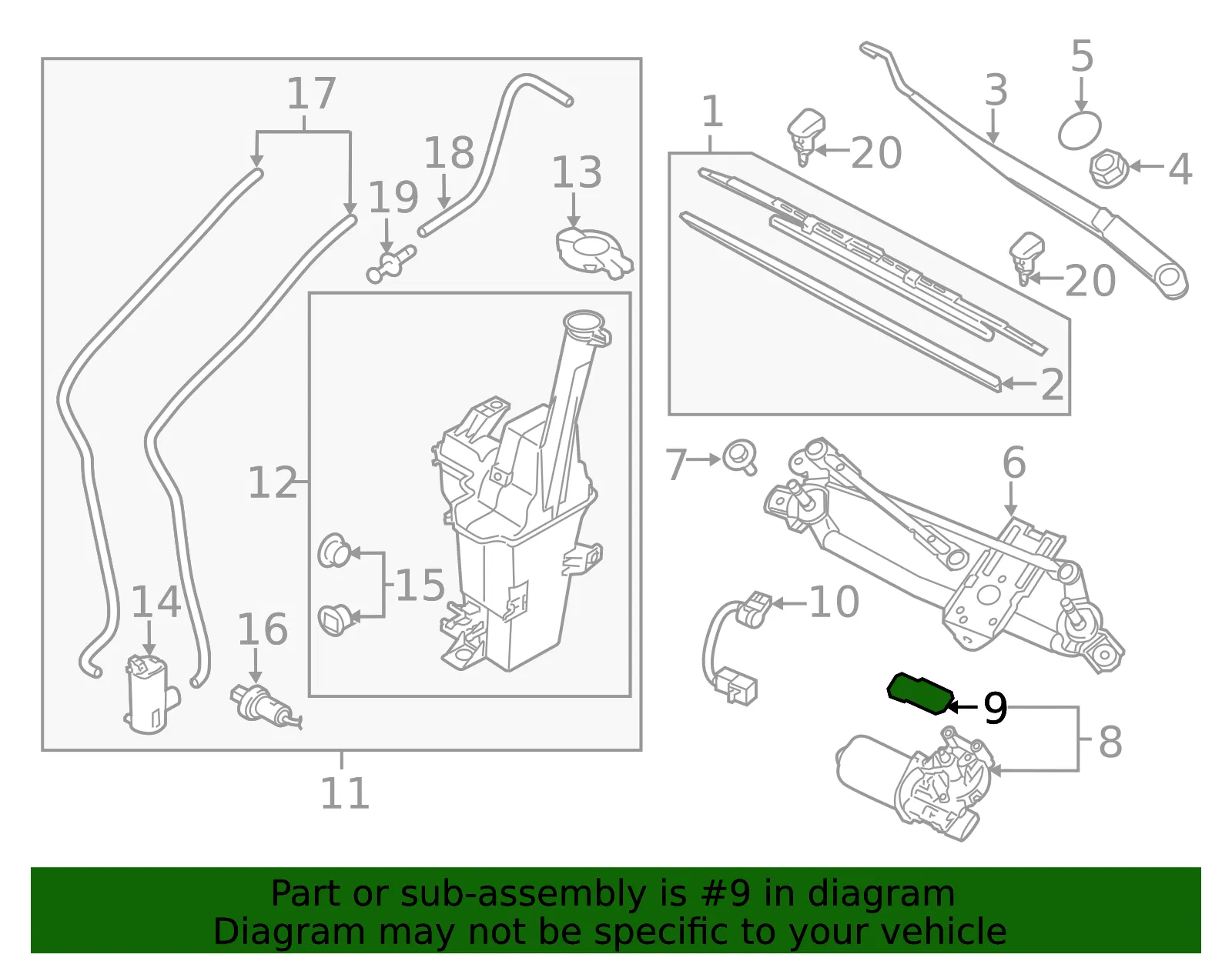 Crank Arm - Kia (98160-D9000) - view 2