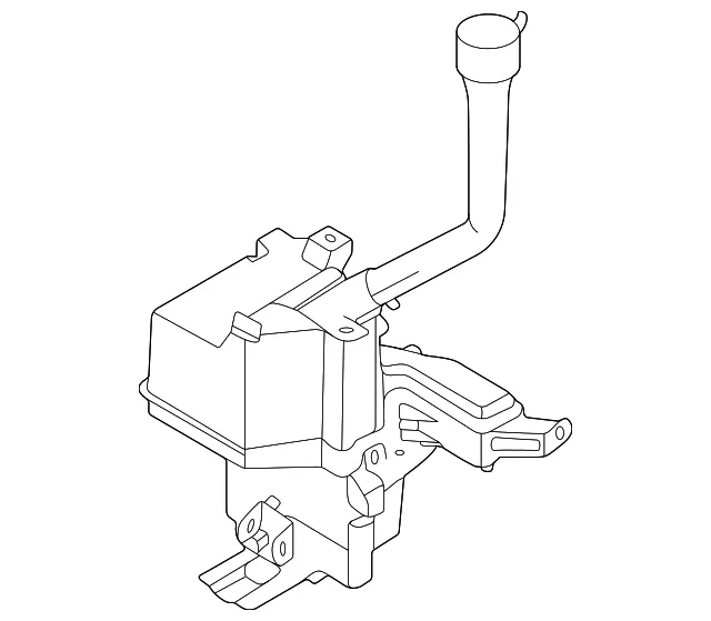 Washer Fluid Reservoir - Kia (98611-P2600)