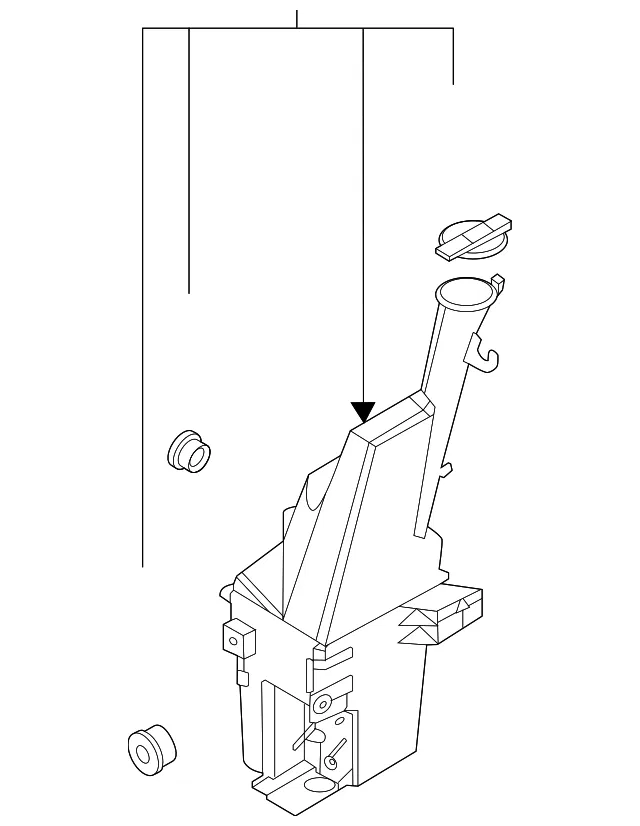 Washer Fluid Reservoir - Kia (98611-Q5100)