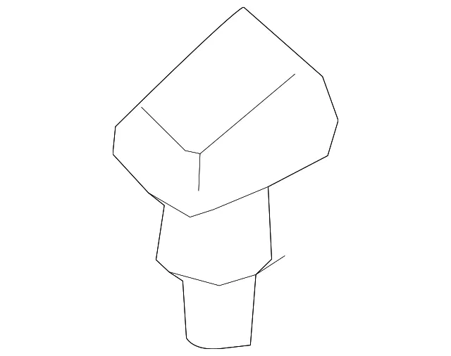 Washer Nozzle - Kia (98630-3J000)