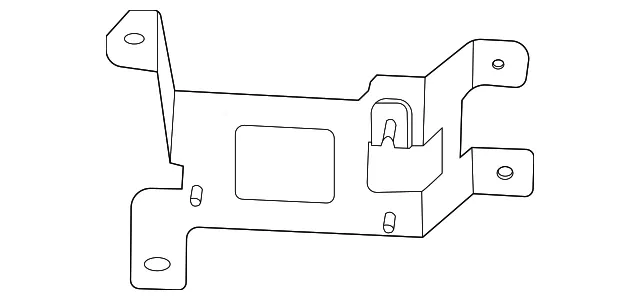 Blind Spot Radar Mount Bracket - Kia (99155-K0000)