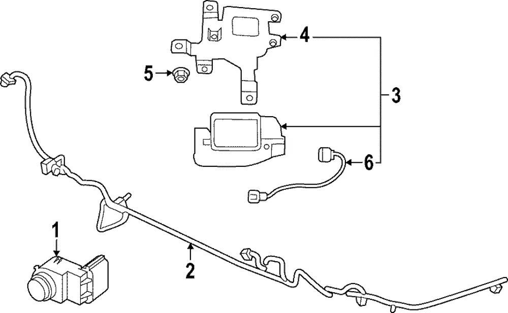 Mount Bracket - Kia (99155-M6600)