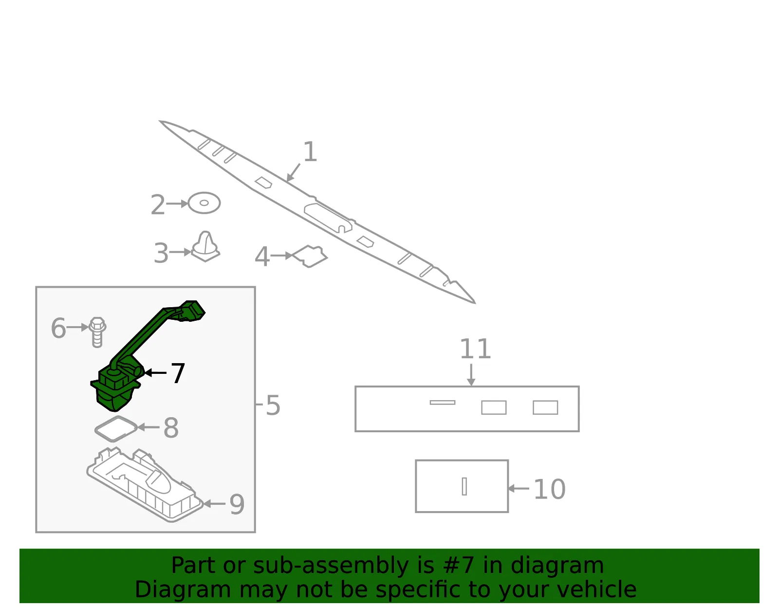 Camera Kit - Kia (99240-J6101) - view 2