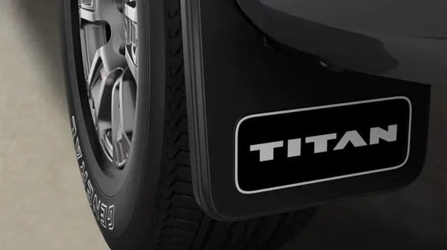 Mud Flaps Rear Kit - TITAN - Nissan (999J2-W80D8)