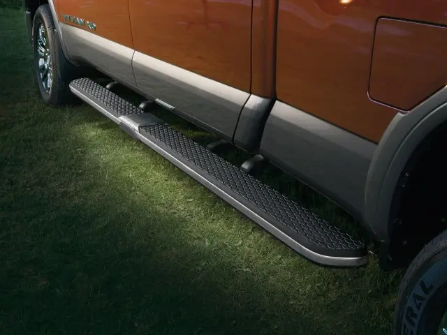 Running Boards, Lighting Kit, Dark Chrome - Nissan (999T6-W3499)