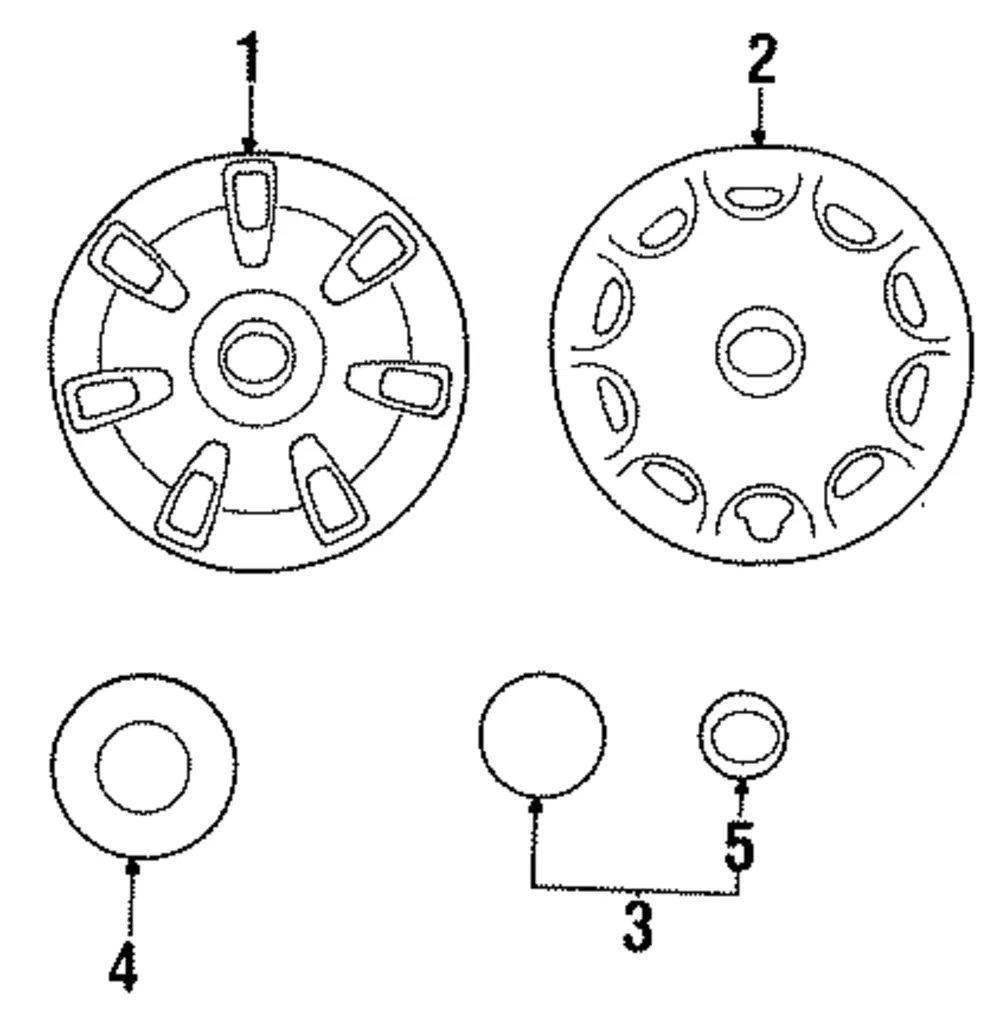 Cap Center - MAZDA (B01C37191A)